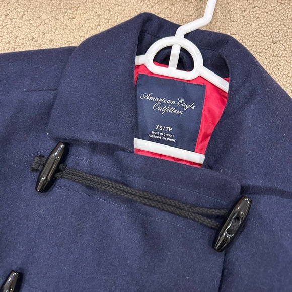 AMERICAN EAGLE OUTFITTERS vintage wool blend coat - Picture 3 of 5